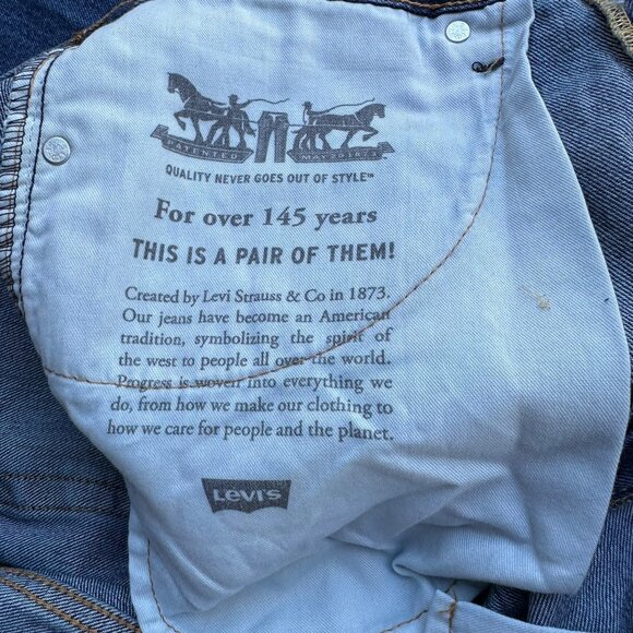 Levis 550 Mens Relaxed Fit Jeans W36 L32 Original Comfort Denim Classic Style - Picture 11 of 15